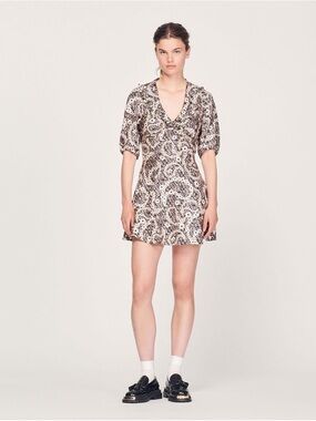 Sandro Casablanca Silk dress